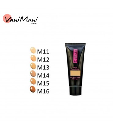 کرم پودر کالیستا مات مدل لانگ لستینگ Long Lasting And Matt شماره M15 حجم35 میل