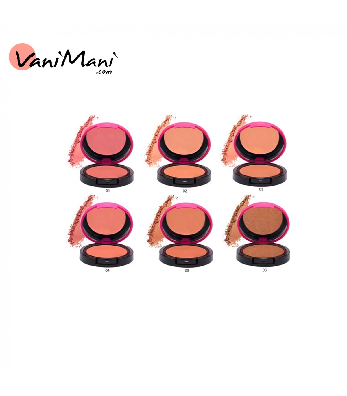 رژ گونه پودری کالیستا مدل Color and Art شماره B05  وزن 8 گرم
