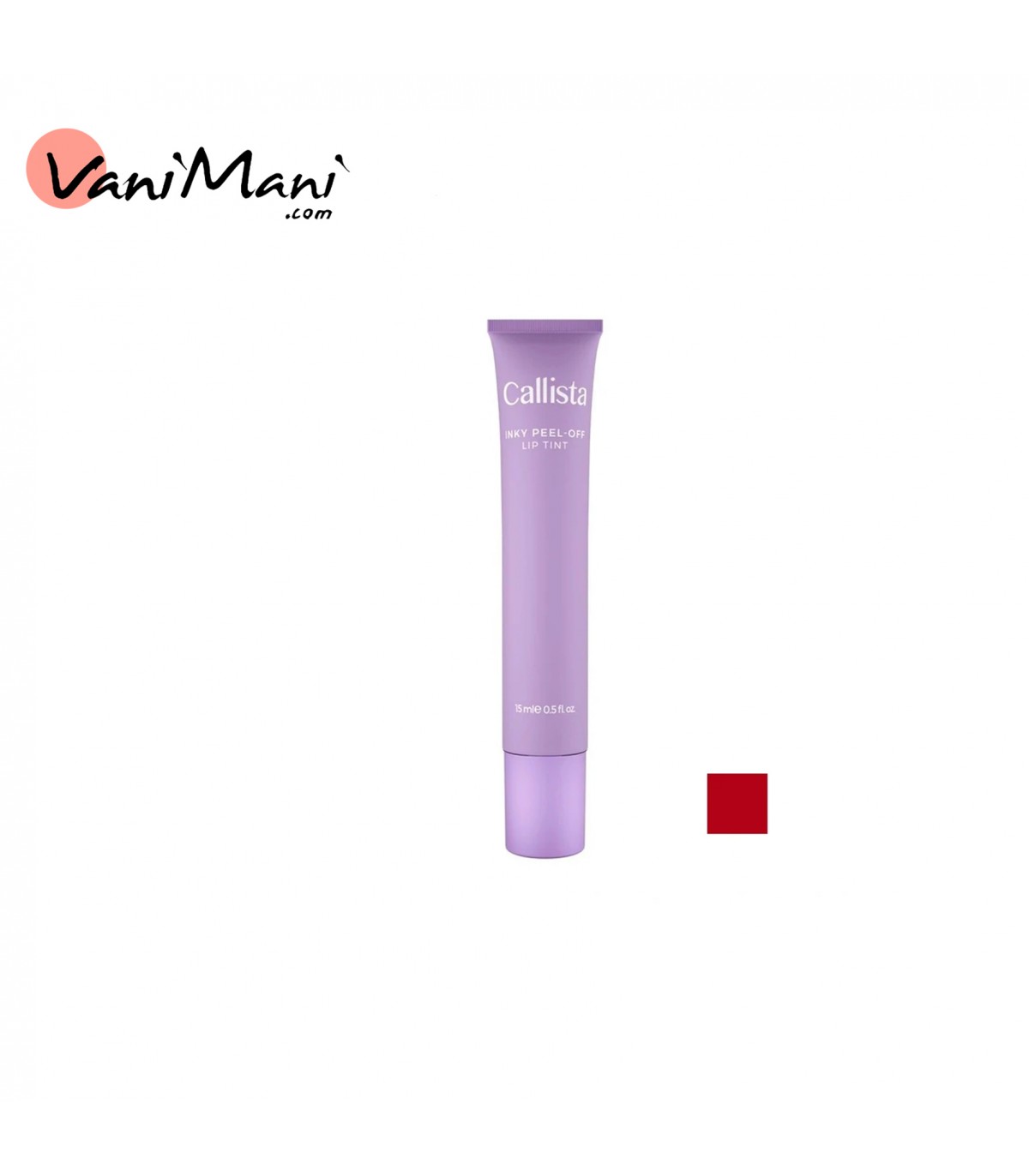 تینت لب کالیستا مدل پیل آف Peel-Off شماره 20 حجم 15 میل