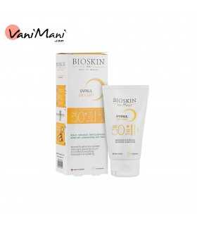 کرم ضد آفتاب بایو اسکین پلاس SPF50 پوست چرب (بژ روشن) 40 میل انقضا 406
