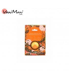 بمب حمام عطری WITH YOU SWEET BOMB ویت یو مدل سوییت بمب  (نارنجی) 50 گرم
