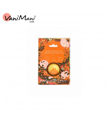 بمب حمام عطری WITH YOU SWEET BOMB ویت یو مدل سوییت بمب  (نارنجی) 50 گرم