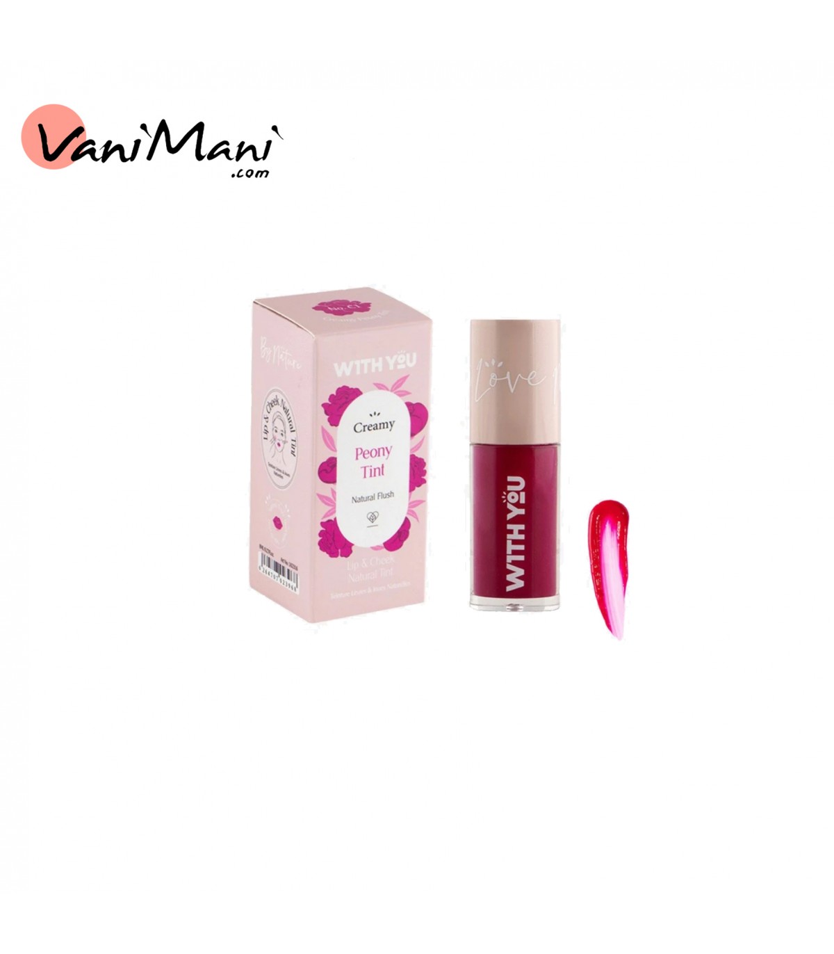 تینت ویت یو مدل C1 PEONY TINT WITH YOU حجم 8 میل