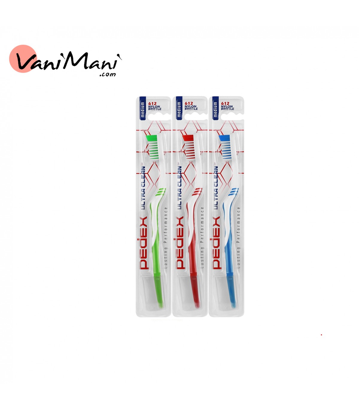 مسواک پدکس مدل اولترا PEDEX ULTRA CLEAN سافت در پوش دار
