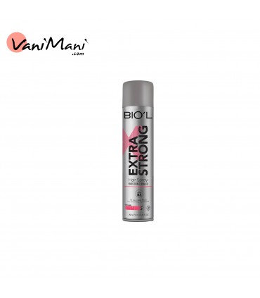 اسپری حالت دهنده مو بیول اکسترا استرانگ Extra Strong حجم 500 میلی لیتر