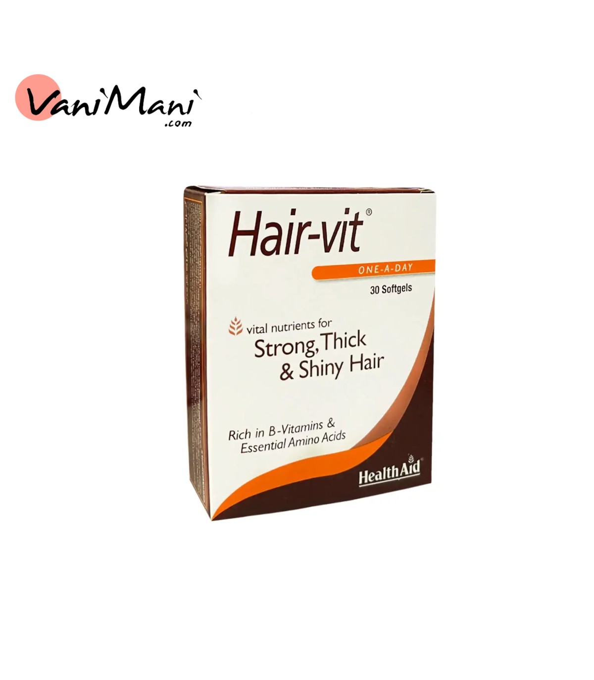 قرص هیرویت HAIR-VIT هلث اید بسته 30 عددی