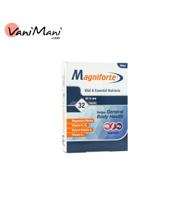 کپسول مگنیفورت Magniforte هولیستیکا بسته 32 عددی