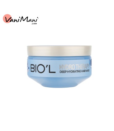 ماسک مو نرم کننده بیول مدل BIOL HYDRO THERAPY مناسب برای انواع مو حجم 220 میلی لیتر