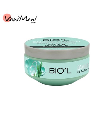 ماسک مو بیول مدل Damage Therapy BIOL مناسب برای موهای آسیب دیده حجم 220 میلی لیتر