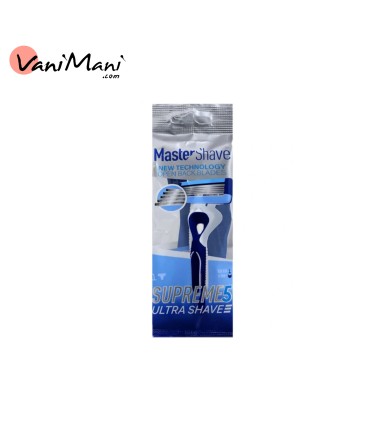 تیغ اصلاح 5 لبه مستر شیو مدل سوپریم 1 عددی Master Shave Superme5