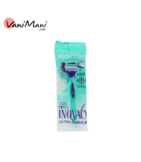 خود تراش مستر شیو مدل INOVA6 Master Shave بسته 1 عددی