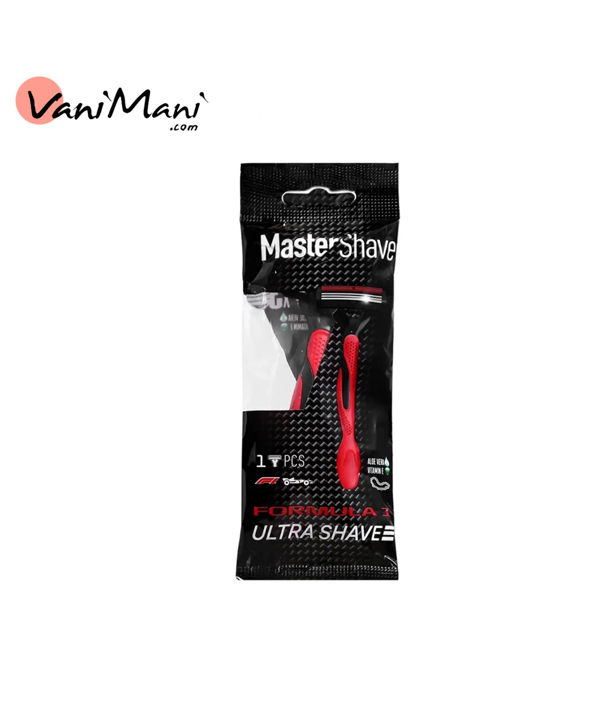 خودتراش 3 لبه مستر شیو مدل Formula 1 Master Shave بسته 1 عددی