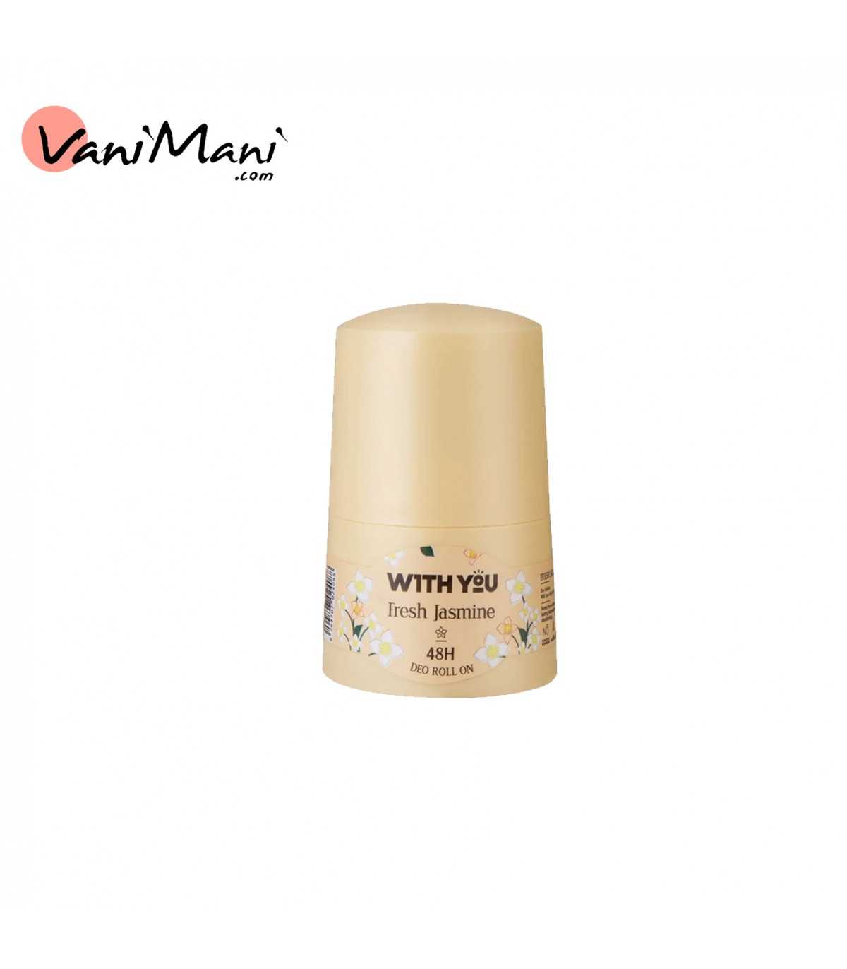 مام رول ضد تعریق مدل Fresh Jasmine حجم 50میل ویت یو