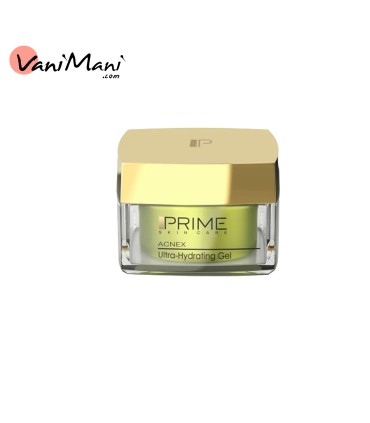 ژل آبرسان پرایم مدل Ultra-Hydrating PRIME مناسب پوست چرب و مختلط حجم 50 میلی‌لیتر