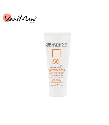 فلوئید ضد آفتاب ضد لک و روشن کننده SPF50 DERMATYPIQUE درماتیپیک 40 میلی لیتر