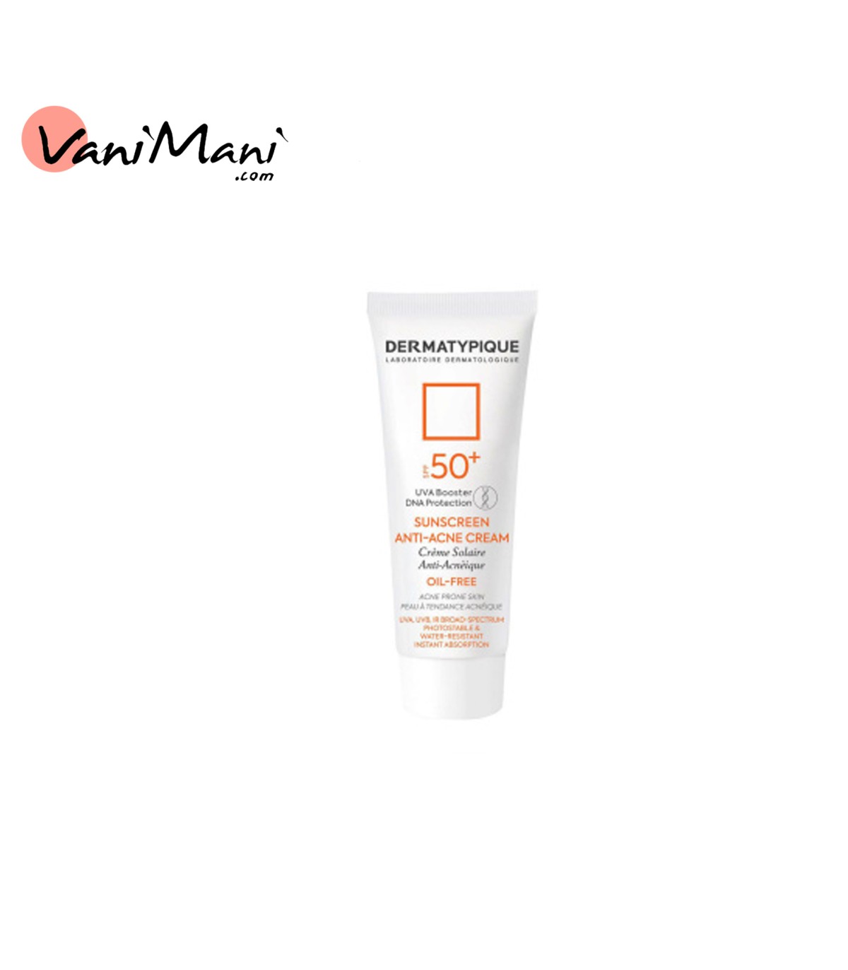 ضد آفتاب فلوئید آنتی آکنه  درماتیپیک مدل  DERMATYPIQUE Phototypique با Spf +50 مناسب پوست چرب و جوش دار حجم 40 میلی