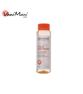 تونر اسکین وان  تونر صورت SKIN ONE اسکین وان مدل Vita-C حجم 250 میلی‌لیتر