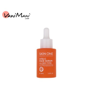 سرم صورت مدل Vit C SKIN ONE اسکین وان مناسب انواع پوست حجم 30 میلی لیتر