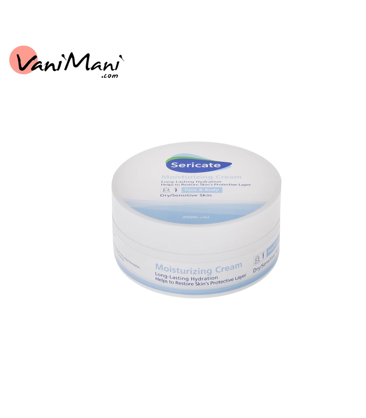کرم مرطوب کننده کاسه ای SERICATE سری کیت حجم 200 میلی لیتر
