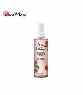 بادی میست های معطر میوه ای لاونیچر رایحه تمشک و نعناع ا LOVE NATURE Fragrance Mist