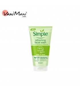 ژل شستشوی صورت سیمپل مدل Refreshing حجم 150میلی لیتر