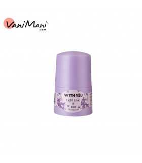 مام رول ضد تعریق مدل Light Lilac حجم 50میل ویت یو ا With You Light Lilac Deo Roll On 50ml