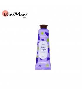کرم نوسازی و مرطوب کننده دست ویت یو JUICY GRAPESحاوی روغن هسته انگور ویت یو 50 میلی لیتر