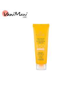 کرم ضد آفتاب بی رنگ فاقد چربی سینره مناسب پوست چرب +SPF50