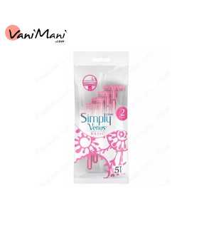 خود تراش ژیلت ونوس مدل سیمپلی بیسیک بلایدز 2 5 عددی Gillette Simply Venus basic bldes 2